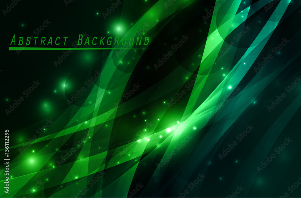 Green abstract background Green abstract background