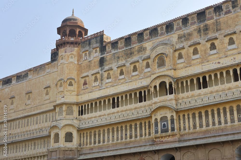 India Bikaner Rajasthan Junagarh Fort