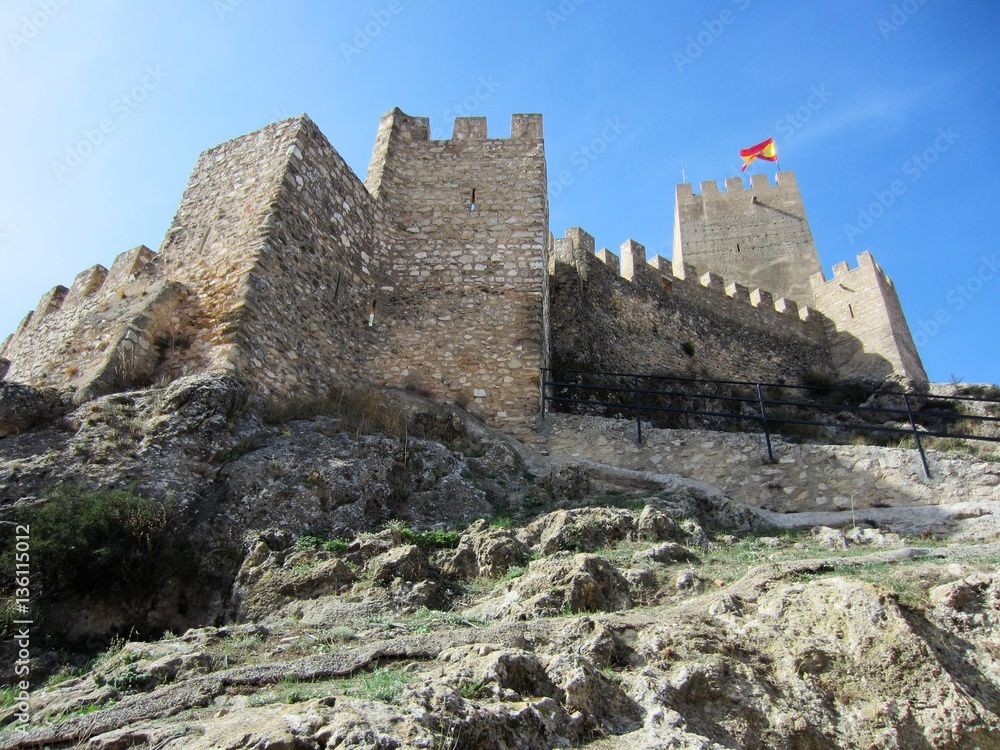 Banyeres Castle Alicante Spain