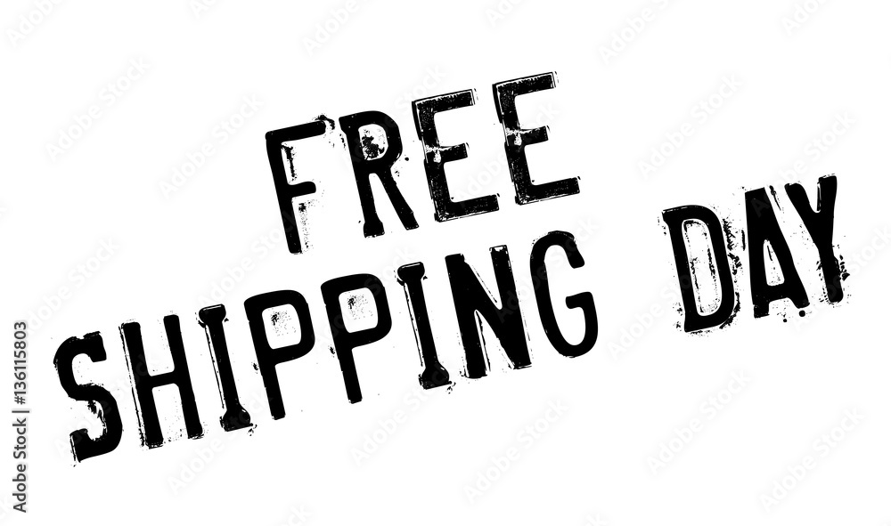 Free Shipping Day rubber stamp. Grunge design with dust scratches. Effects can be easily removed for a clean, crisp look. Color is easily changed. Free Shipping Day rubber stamp. Grunge design with dust scratches. Effects can be easily removed for a clean, crisp look. Color is easily changed.