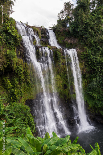 Majestic Hidden Waterfall in Natural Landscape