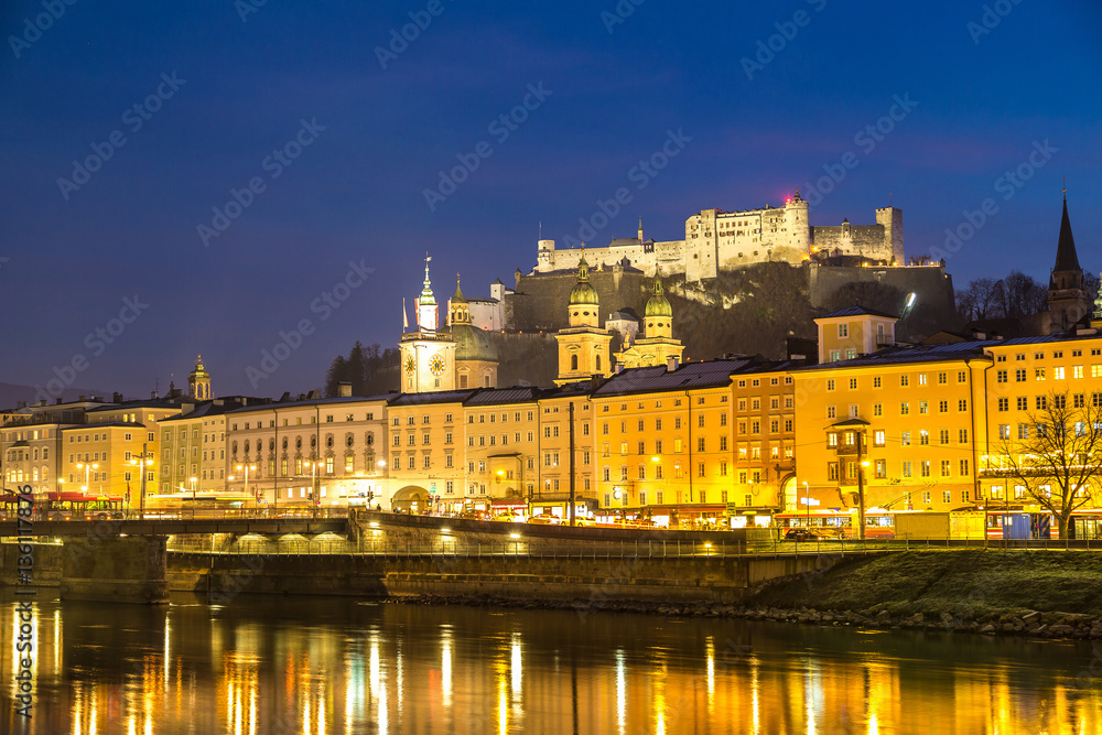 Salzburg and Festung Hohensalzburg