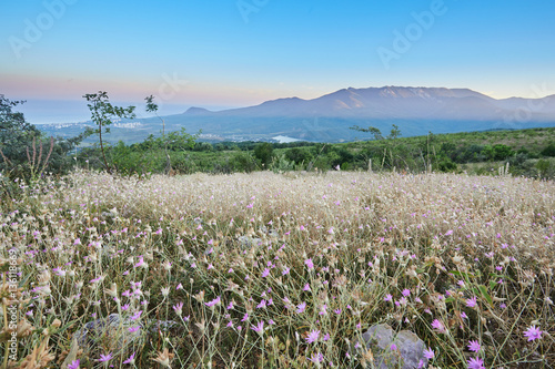 The Blue Mountains in Crimea