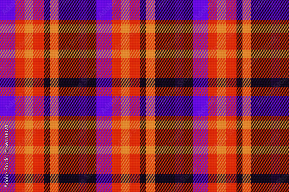 Wide continuous plaid fabric pattern Wide continuous plaid fabric pattern