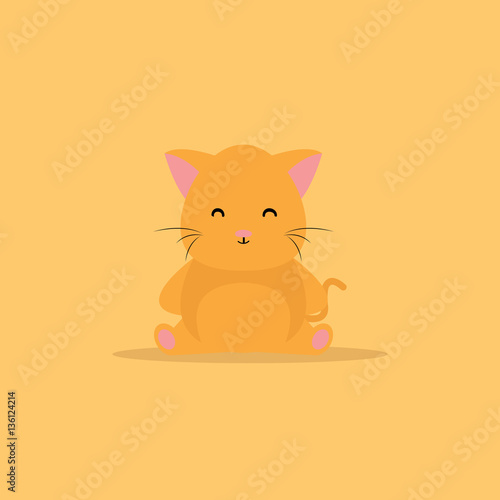 Cute Cartoon cat