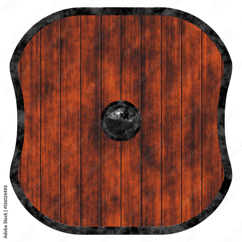 Fototapeta premium Old wooden banner