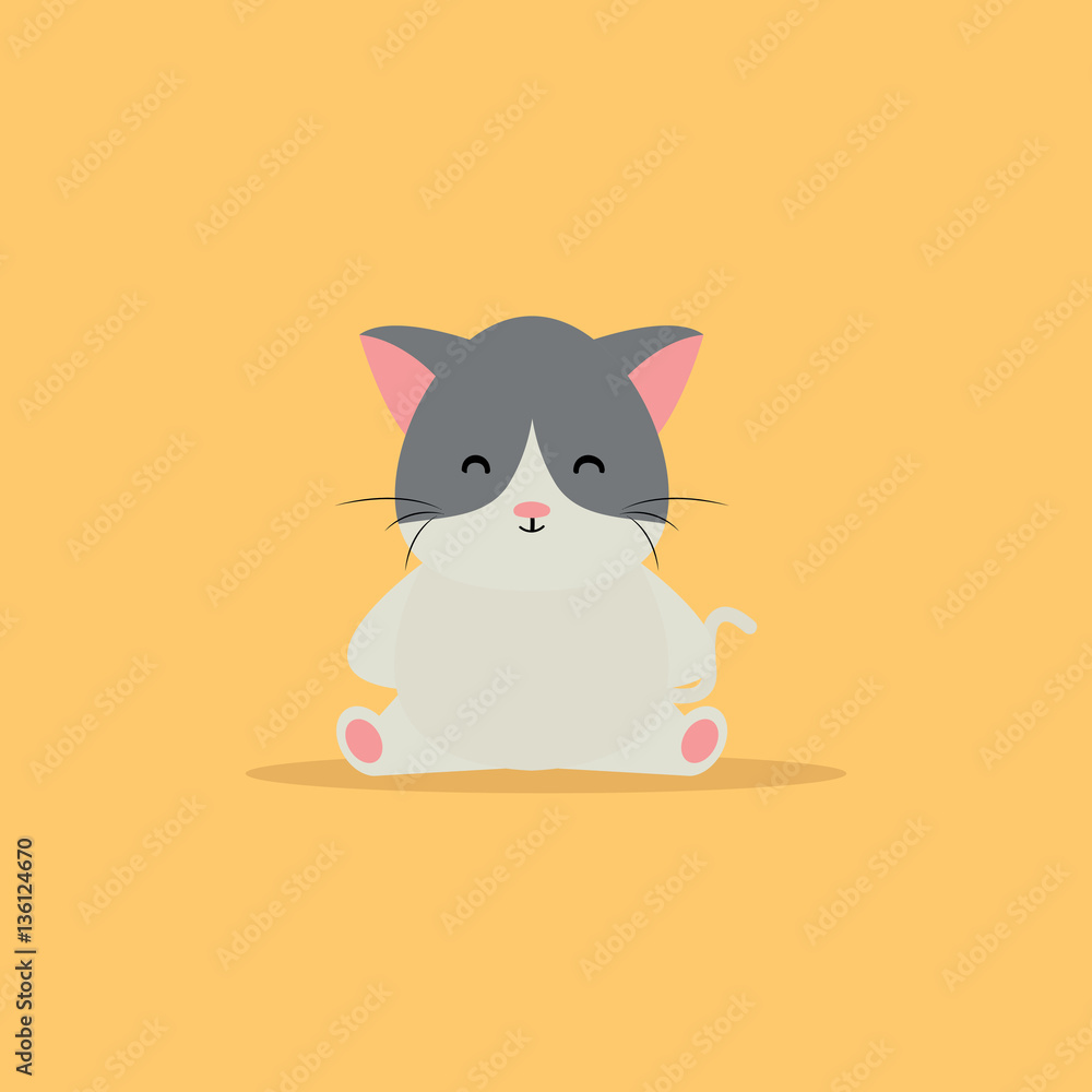 Cute Cartoon cat Cute Cartoon cat