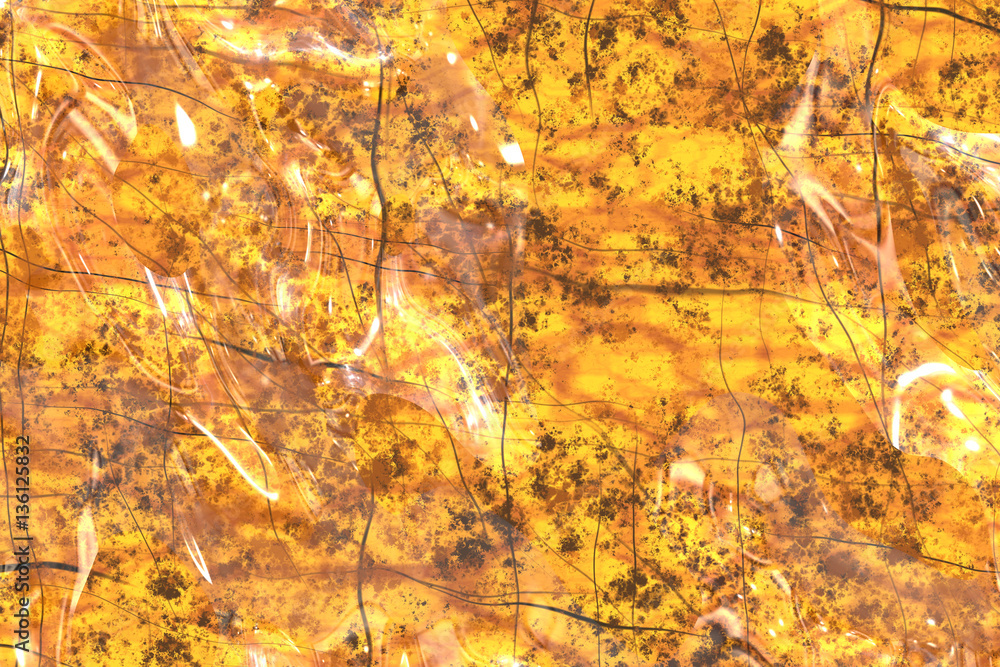 Wide amber slice  background  