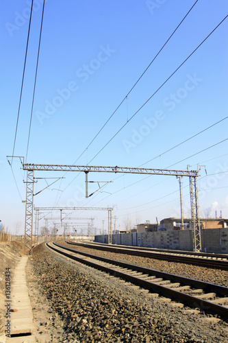 electrification railway contact net steel column
