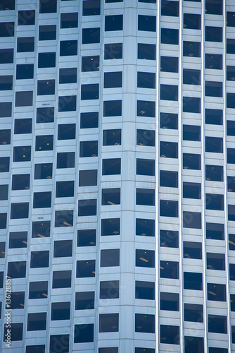 Detail Office building window facade pattern