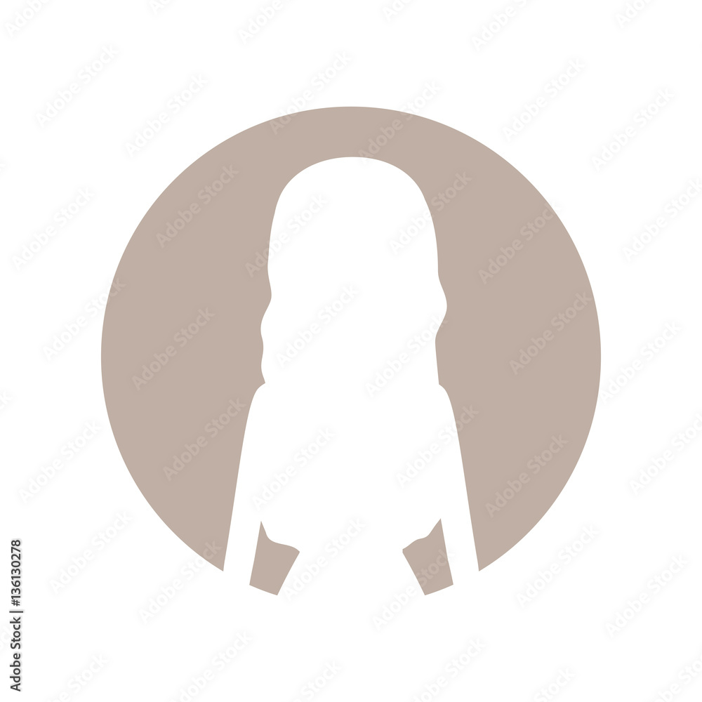 symbol casual woman cloth icon, vector illustration symbol casual woman cloth icon, vector illustration