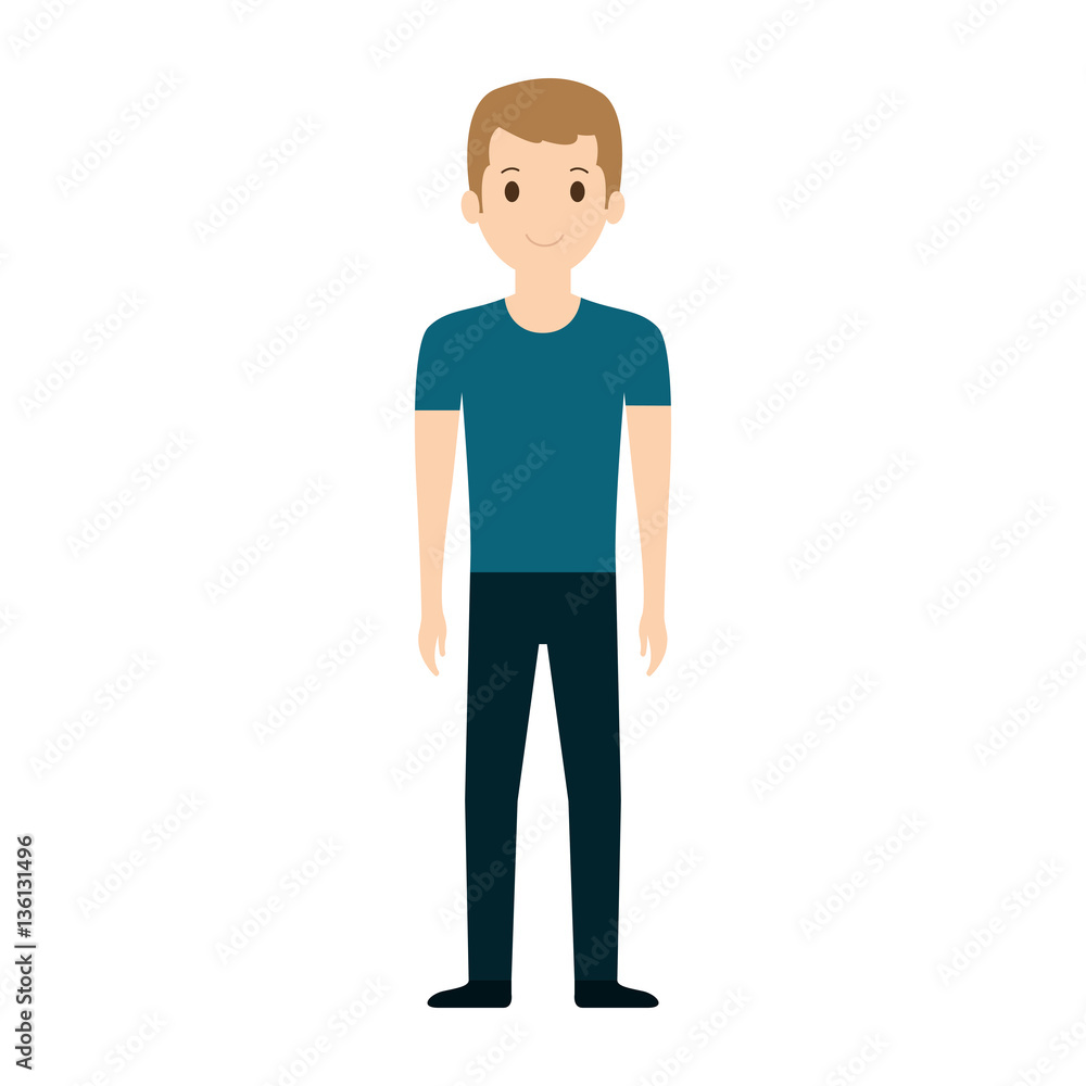 people casual man cloth icon, vector illustration people casual man cloth icon, vector illustration
