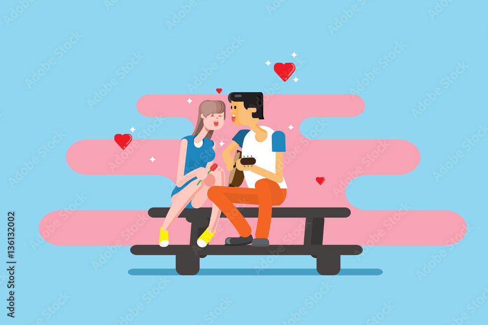 Valentine's day love Valentine's day love