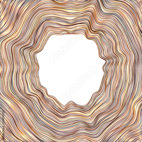  Wave futuristic  structure   - vector illustration 