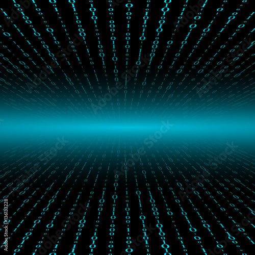 Abstract digital  background - vector illustration
