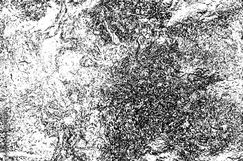 Wide cracked grunge texture - vector illustration

