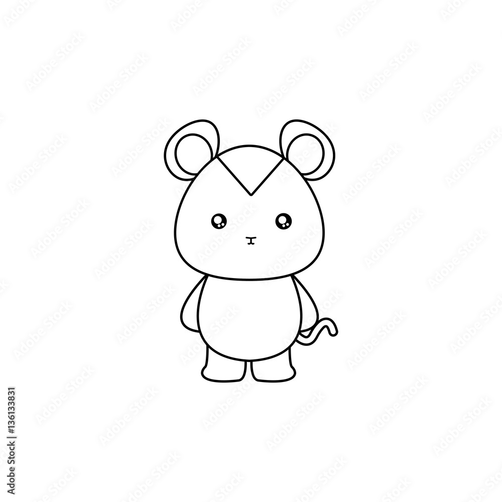 Cute Cartoon hamster Cute Cartoon hamster