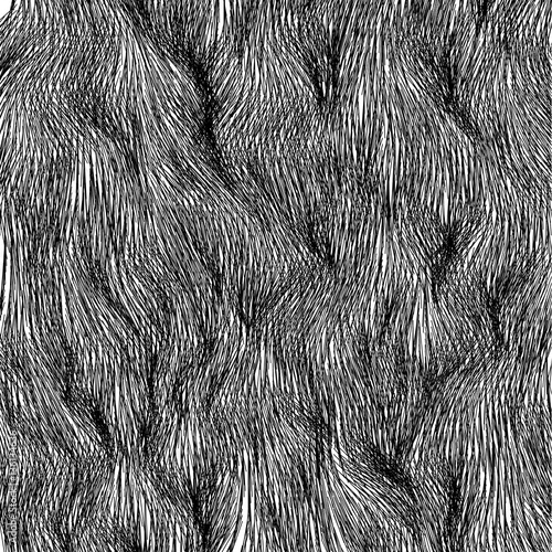 Wavy vector fur 

