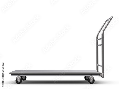 Vászonkép warehouse trolley or platform trolley