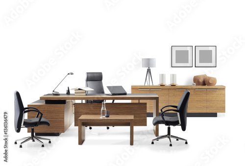 Fotografía VIP office furniture on a white background