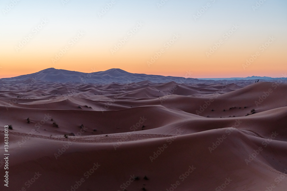 Naklejka premium Sahara Desert, Morocco 