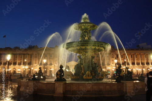 Fountaines de la concorde Paris