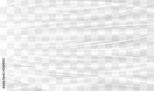 transparent plastic warp