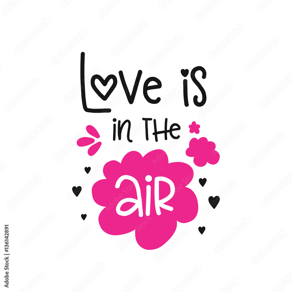 Vector poster with phrase Vector poster with phrase