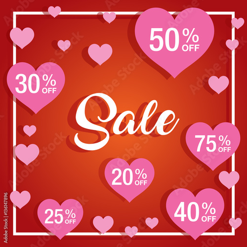 valentine's day sale background