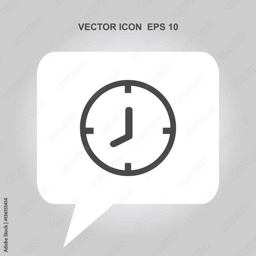 clock vector icon clock vector icon