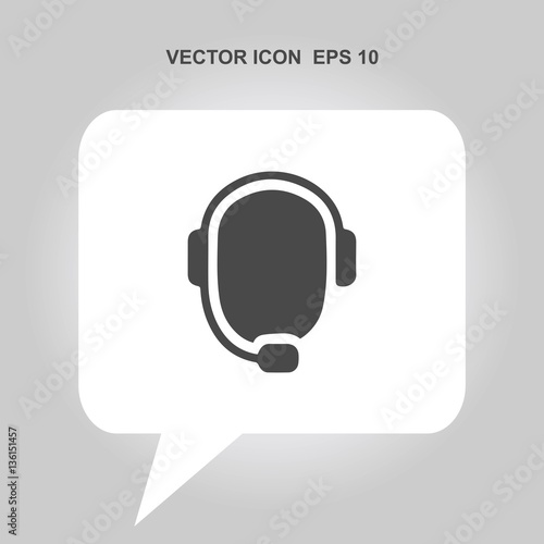 customer service vector icon