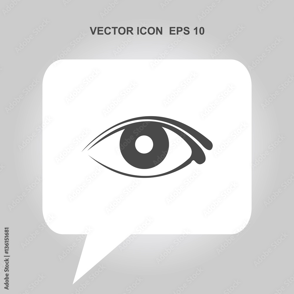 eye vector icon eye vector icon