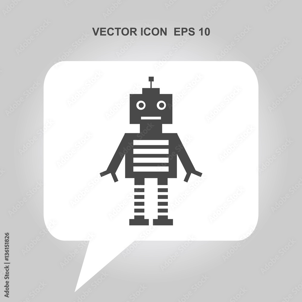 robot vector icon robot vector icon