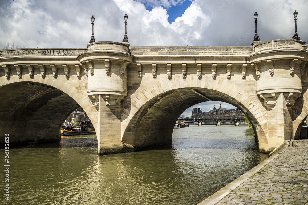 Bridge over the River Seine, Paris, France