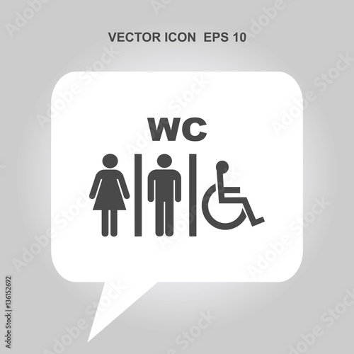 wc vector icon