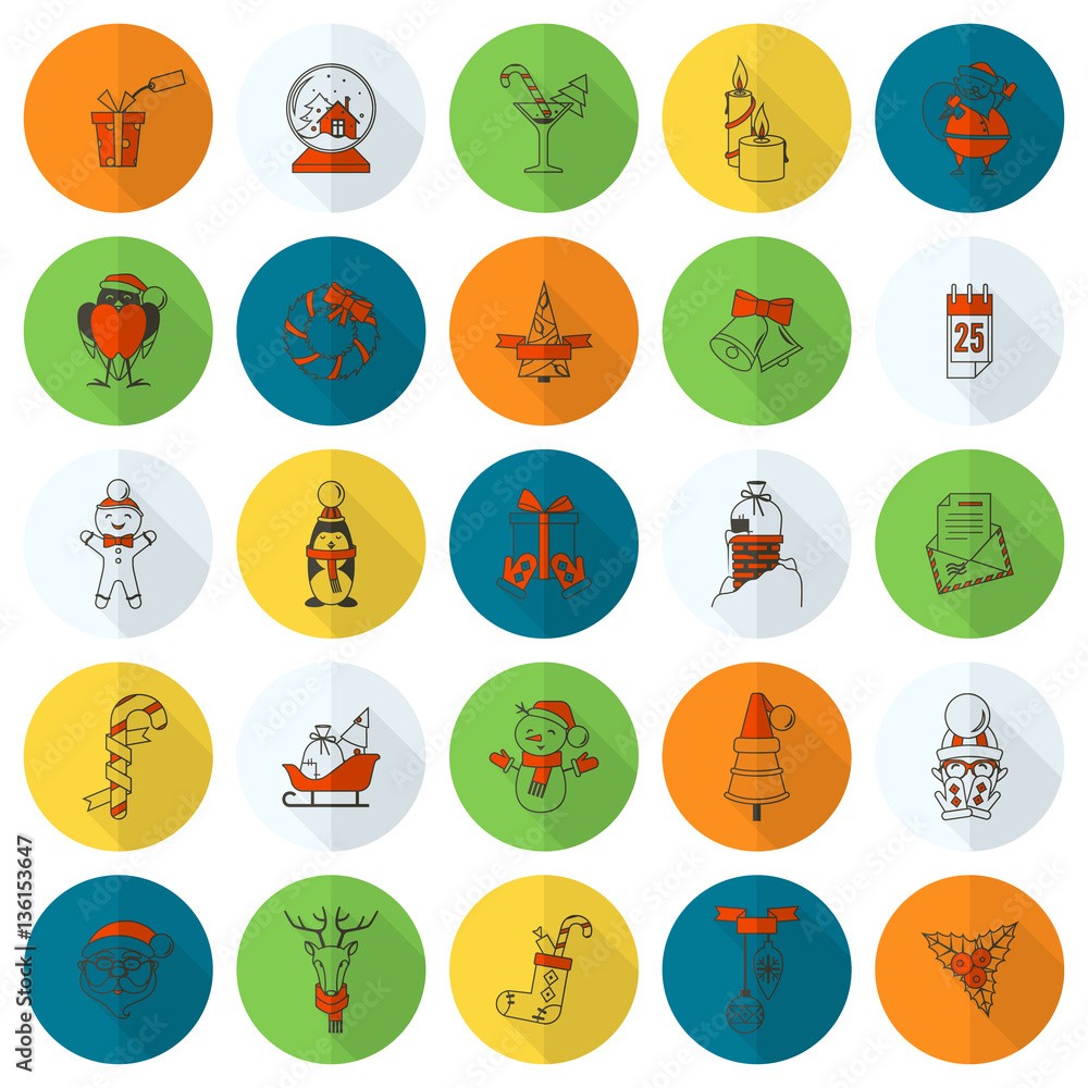 Christmas and Winter Icons Collection Christmas and Winter Icons Collection
