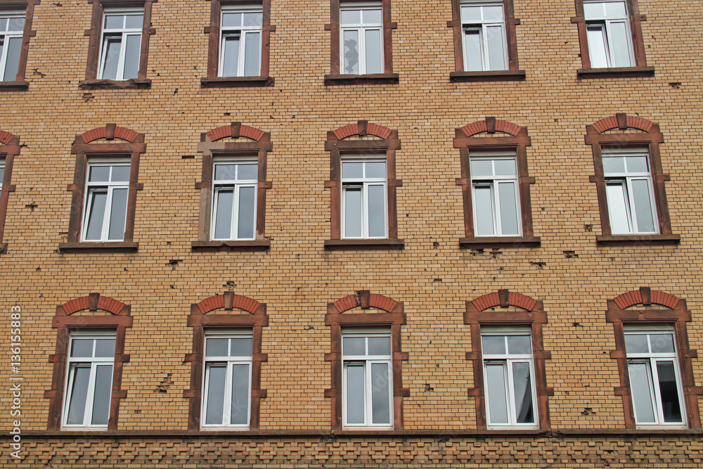 Fototapeta premium Fensterfront