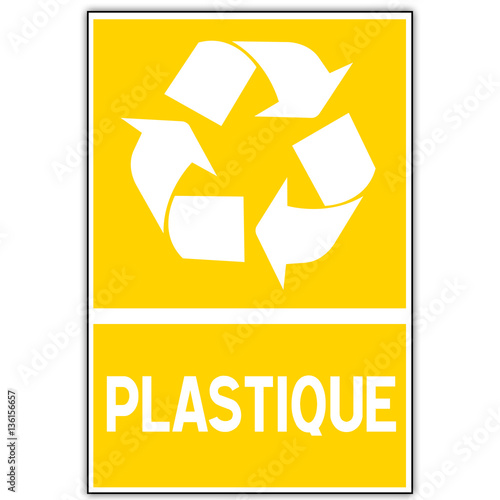 Panneaux : tri sélectif - plastique