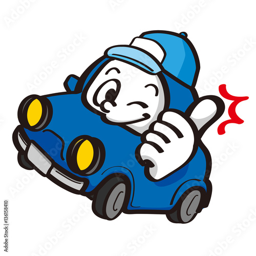 交通安全　自動車　キャラクター