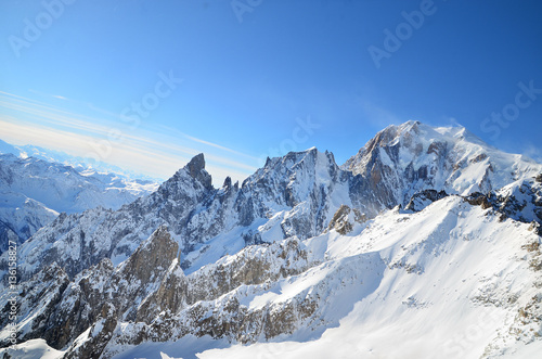 Monte Bianco e le sue vette