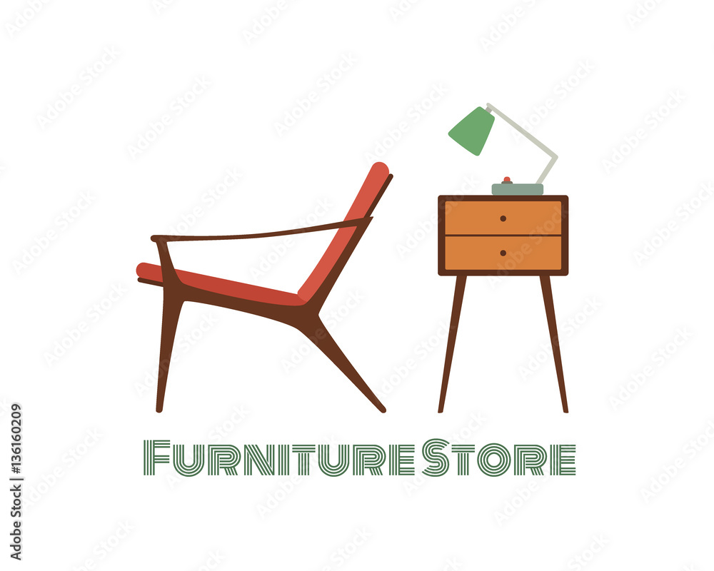 Furniture store print Furniture store print