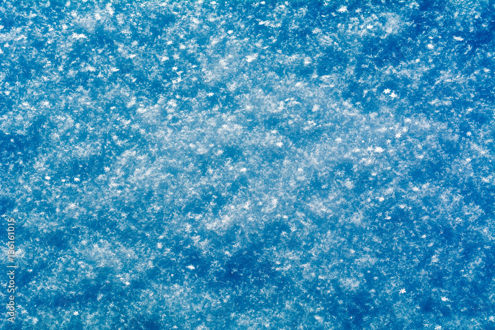 Background of snowflakes