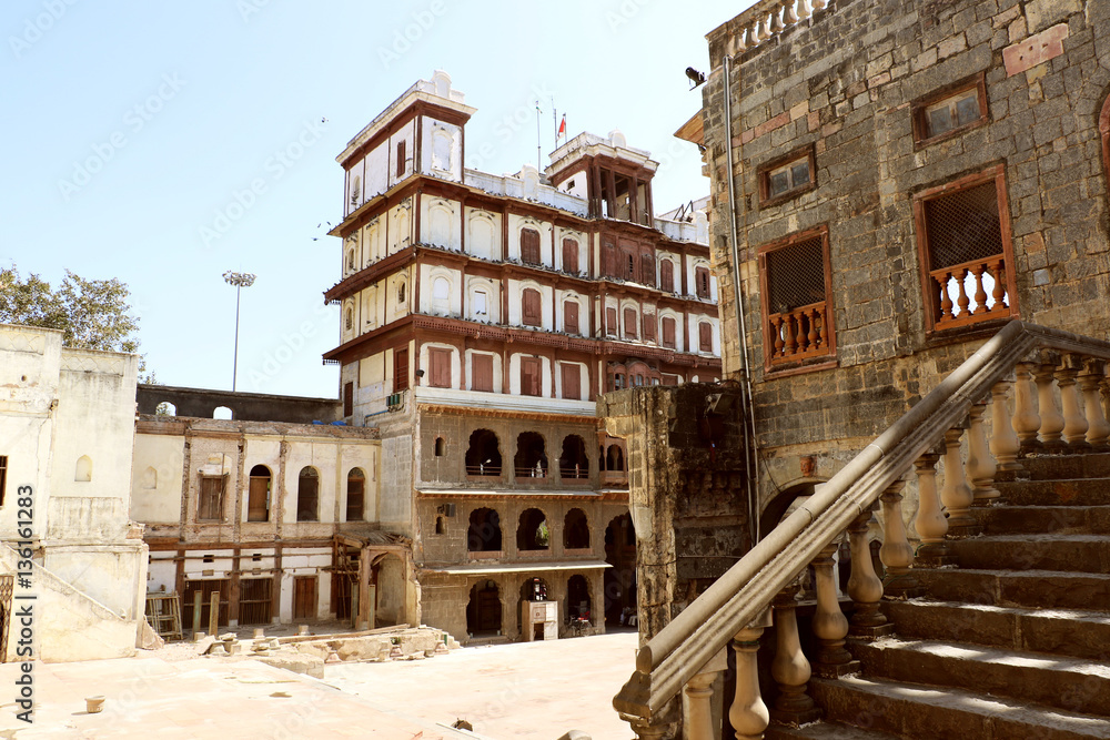 Rajwada is a historical palace in Indore city. Historic Architecture Rajwada (the Royal Palace) of Holkars  is the icon of Indore City. It was built by Hokar rulers of Maratha.