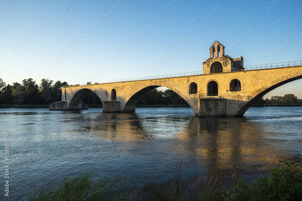Pont Saint Benezet (known as the Pont d'Avignon)