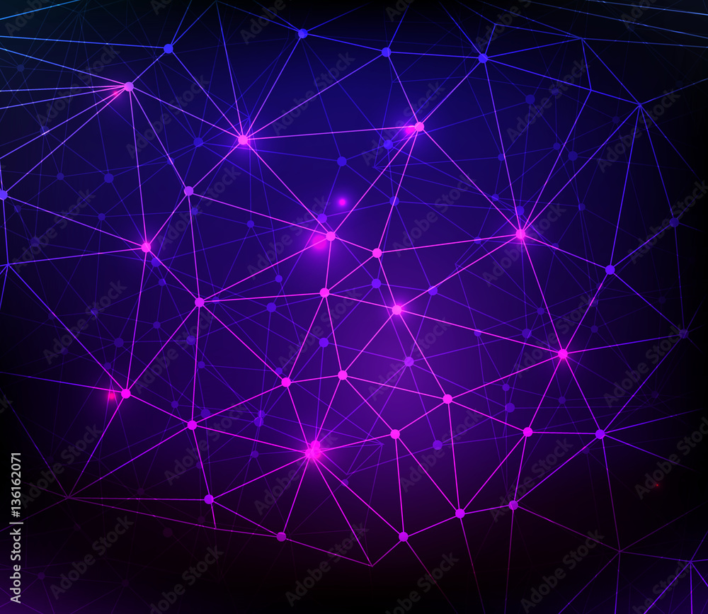 Concept net dark background Concept net dark background