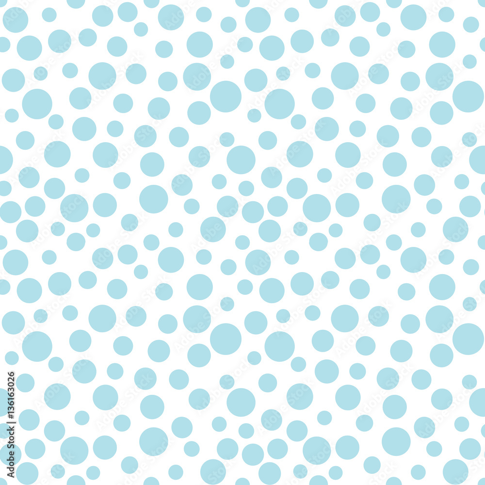 abstract geometric blue deco vector dots pattern