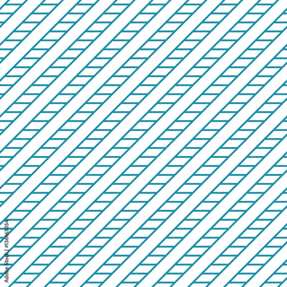 Abstract geometric blue minimal graphic design lines pattern