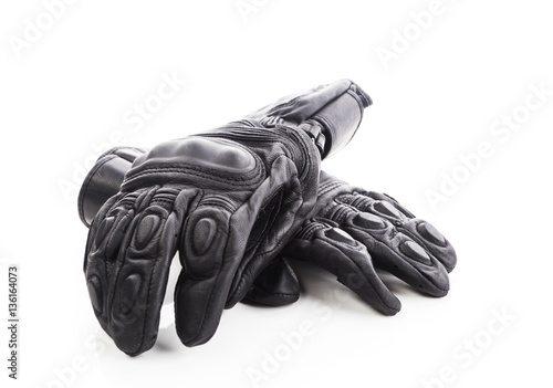 motorcycle glove isolated