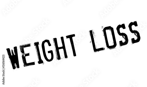 Weight Loss rubber stamp. Grunge design with dust scratches. Effects can be easily removed for a clean, crisp look. Color is easily changed.
