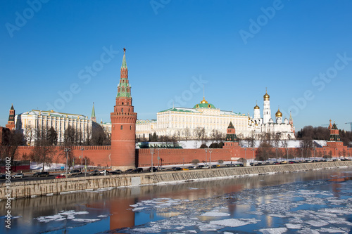 Kremlin of Moscow in winter